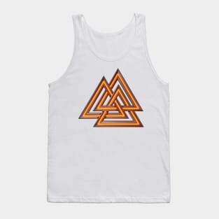 Valknut Symbol Tank Top